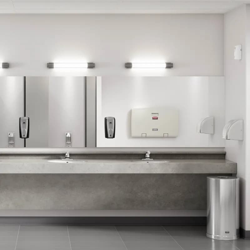AutoFaucet® Milano Sink Faucet 6.50X2.13X3.75 IN Chrome Metal Touchless Center Set Kit 4 With 4IN Spout 1/Each