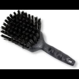 Sparta® Scrub Brush 8 IN PP Polyester Black Color Coded Short Handle Floater 1/Each