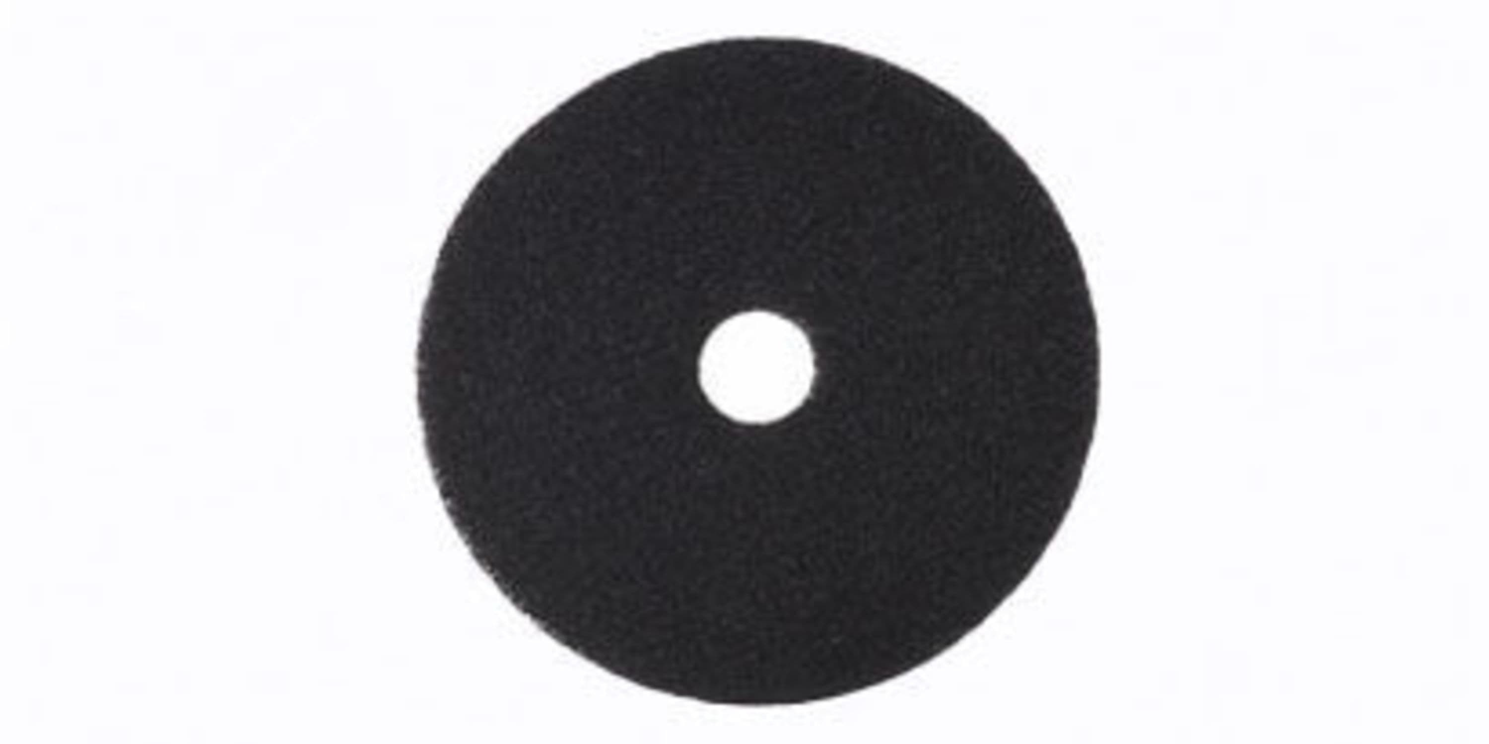 3M™ Scotch-Brite™ 7300 Stripping Pad 17X0.5 IN Black Nylon 175-600 RPM Center Hole 5/Case