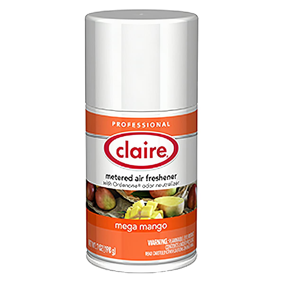 Claire Air Freshener Mega Mango Aerosol 7 FLOZ Metered Refill 12/Case