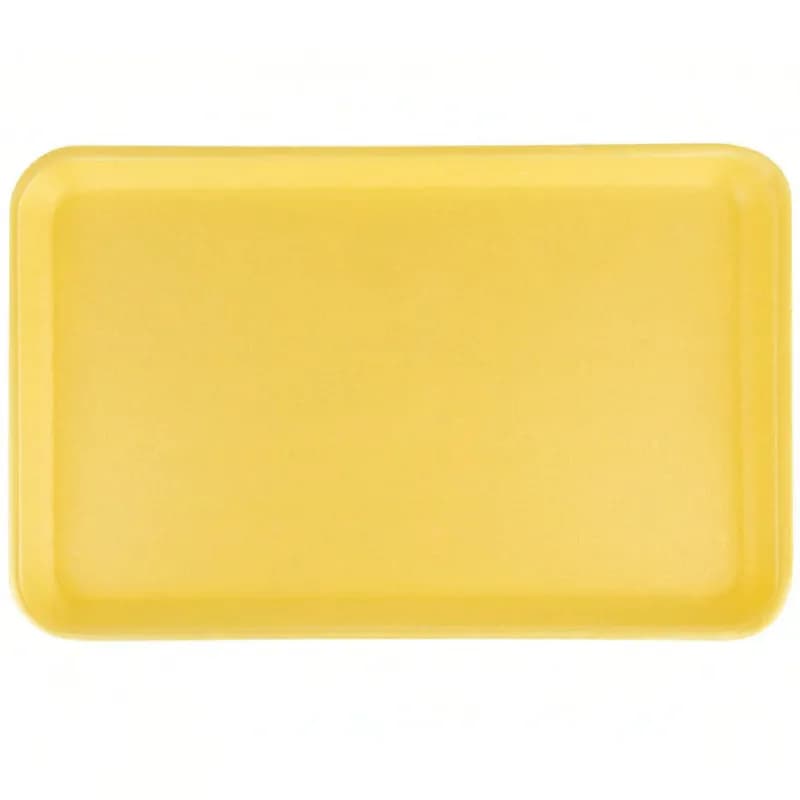 2S Meat Tray Foam Yellow 500/Case
