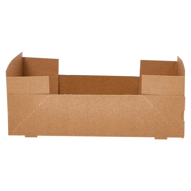 Victoria Bay Take-Out Box Carry Tray 10.125X5.875X2.5 IN Paperboard Kraft Rectangle 400/Case