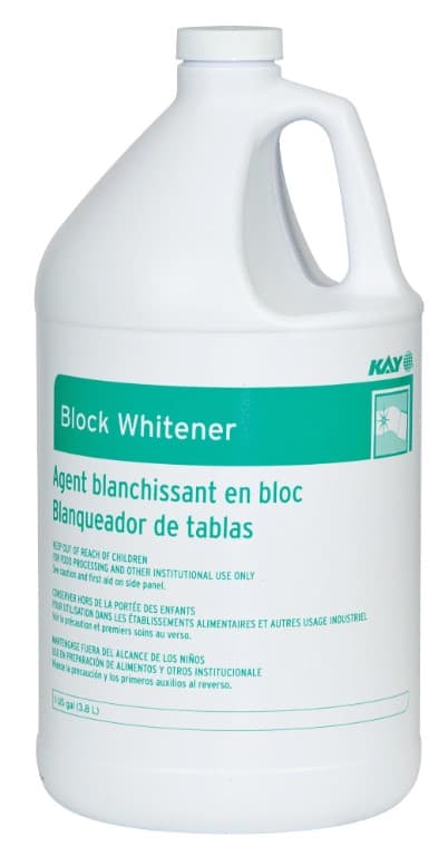 Block Whitener 1 GAL Retail 4/Case