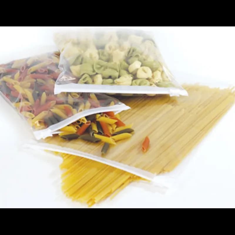 Bag 12X17 IN Plastic 2MIL Clear Unprinted With Slide Seal Closure 500/Case