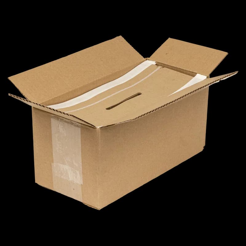 Handle Cuffs™ Bag Seal 13 IN Kraft With Tamper-Evident Closure 250/Case
