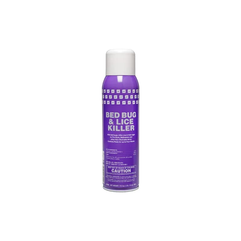 Bug Killer 17.5 OZ Bed Bug Lice Clear Unscented Ready-to-Use (RTU) 12/Case