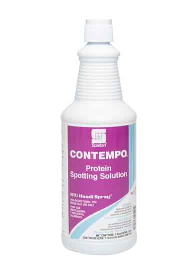 Contempo® Protein Spotting Solution Pleasant Scent Carpet Spotter 32 FLOZ Neutral RTU 12/Case