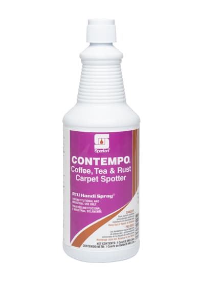 Contempo® Coffee, Tea & Rust Carpet Spotter 32 FLOZ Acidic RTU 12/Case