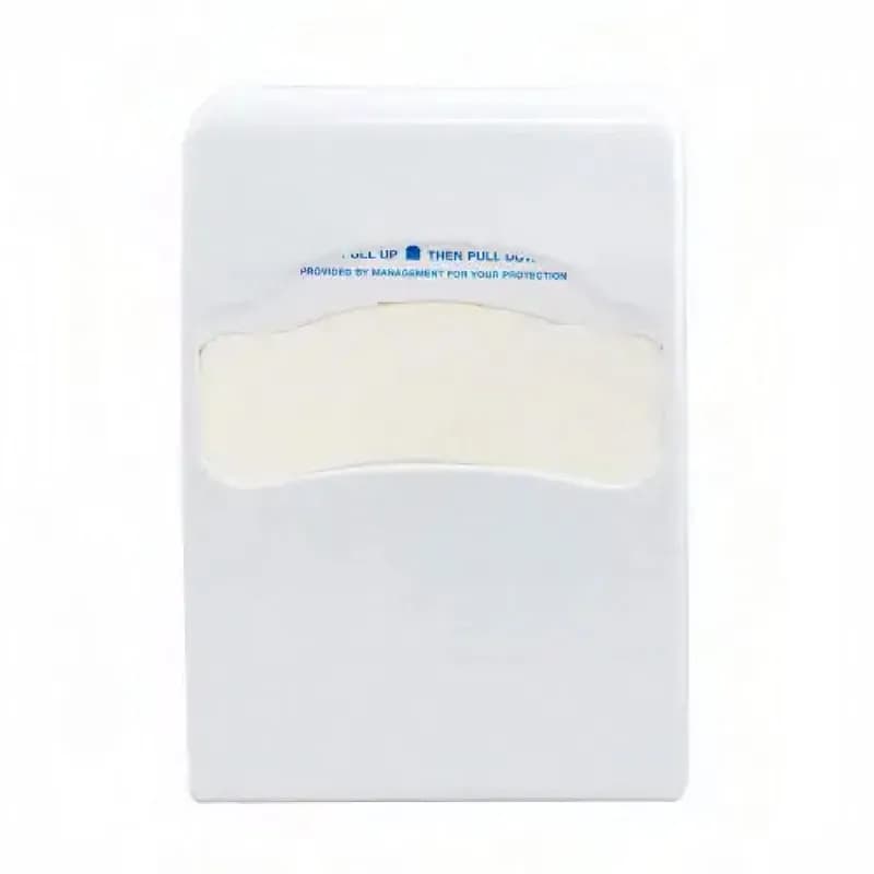 Health Gards® Toilet Seat Cover Virgin Paper White 1/4 Fold Hygienic Self-Disposing 200 Count/Pack 25 Packs/Case