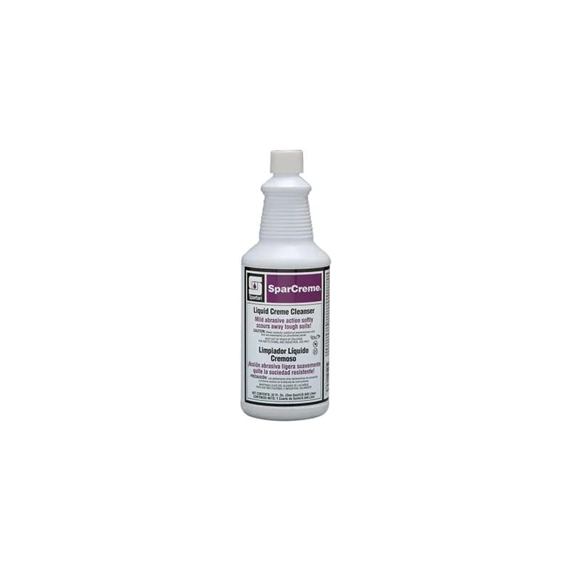 Sparcreme® Lime Cream Cleanser 1 QT Multi Surface Acidic Cream RTU Abrasive 12/Case