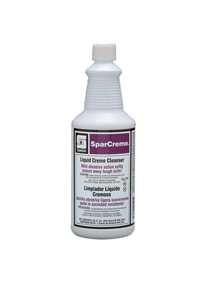 Sparcreme® Lime Cream Cleanser 1 QT Multi Surface Acidic Cream RTU Abrasive 12/Case