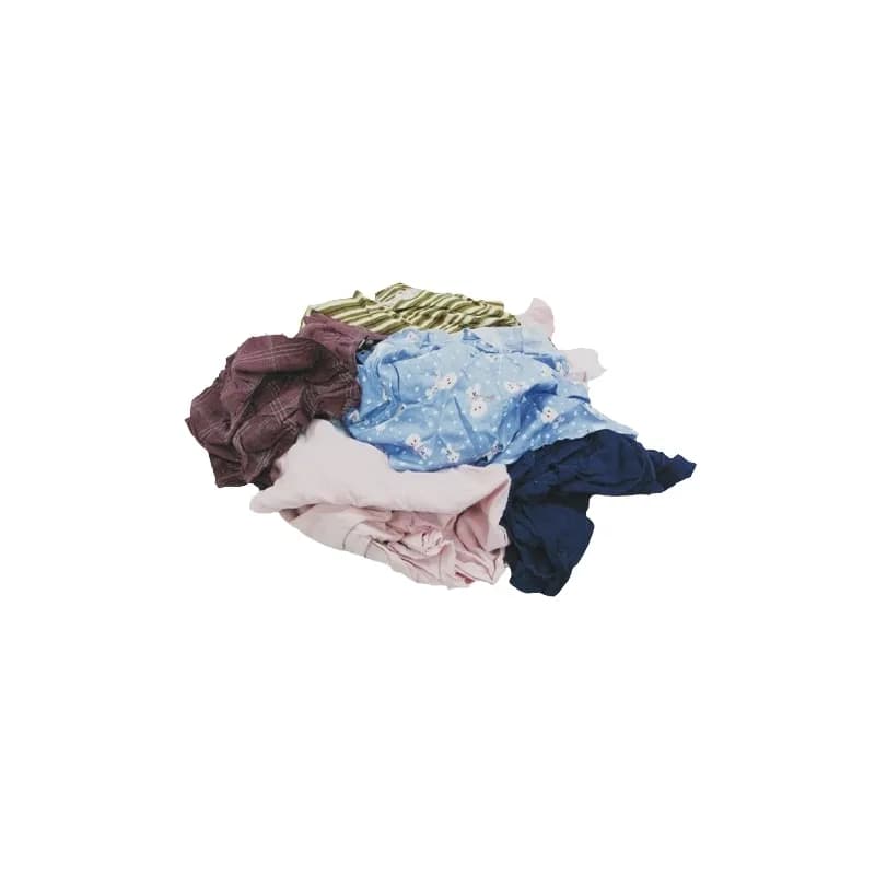 Cleaning Rag 50 LB Imported Colored Carnival 24/Bag