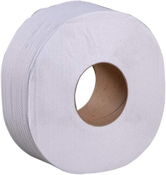 Nova Toilet Paper & Tissue Roll 550 FT 2PLY Jumbo (JRT) 9IN Roll 12/Case