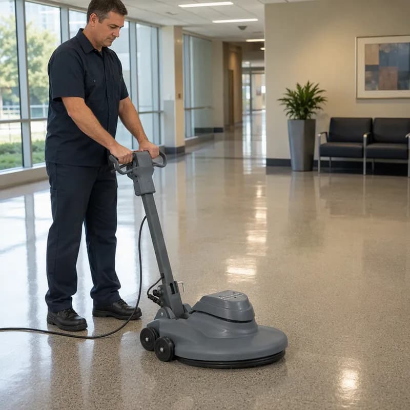 Advolution™ 20XP Floor Burnisher 32X24X45.5 IN Gray 1.5 HP With 75FT Cord Electric Cord 1/Each