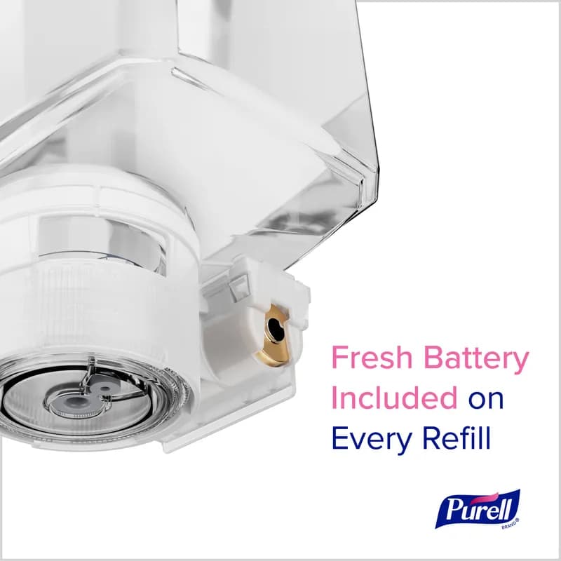 Purell® ES10 Hand Sanitizer Dispenser 1200 mL 3.91X4.33X10.69 IN White Wall Mount 1/Each