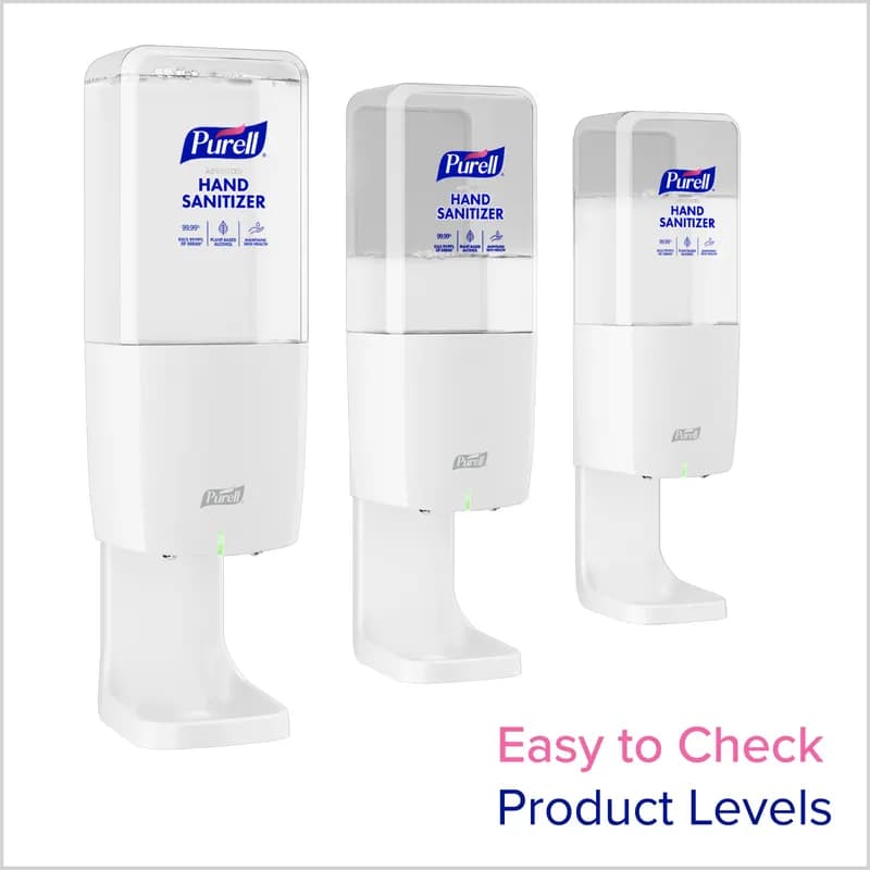 Purell® ES10 Hand Sanitizer Dispenser 1200 mL 3.91X4.33X10.69 IN White Wall Mount 1/Each