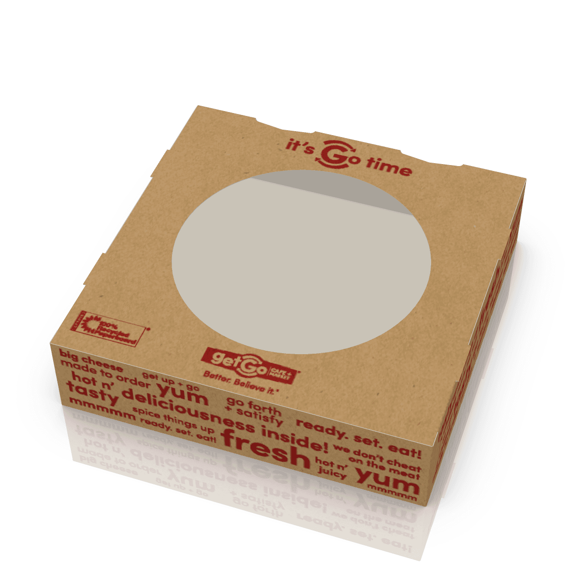 Get Go Pizza Box 8 IN 200/Case