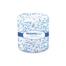 Victoria Bay Toilet Paper & Tissue Roll 3.7X4 IN 2PLY 500 Sheets/Roll 80 Rolls/Case