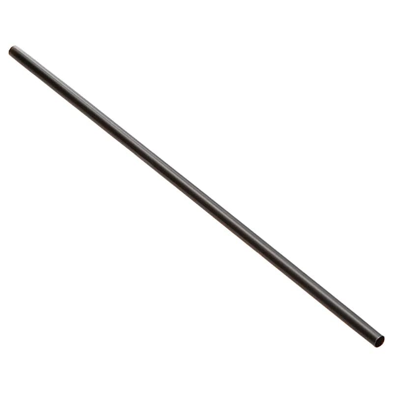 Victoria Bay Cocktail Stirrer 5 IN PP Black Unwrapped Hollow 1000 Count/Pack 10 Packs/Case 10000 Count/Case