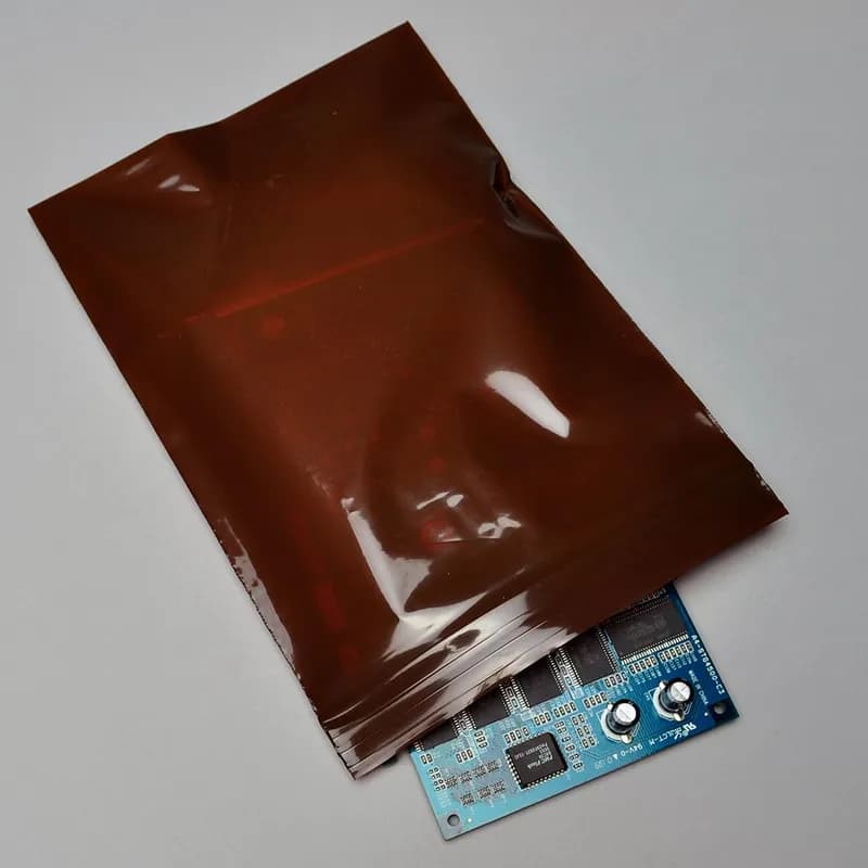 Poly Bag 4X6 IN Amber 3MIL With Seal Top Closure 1000/Case
