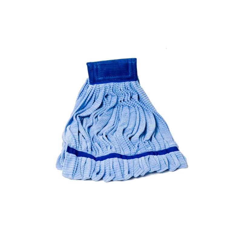 HOSPECO® Tube Mop Large (LG) 5 IN 18 OZ Blue Microfiber Looped 1/Each