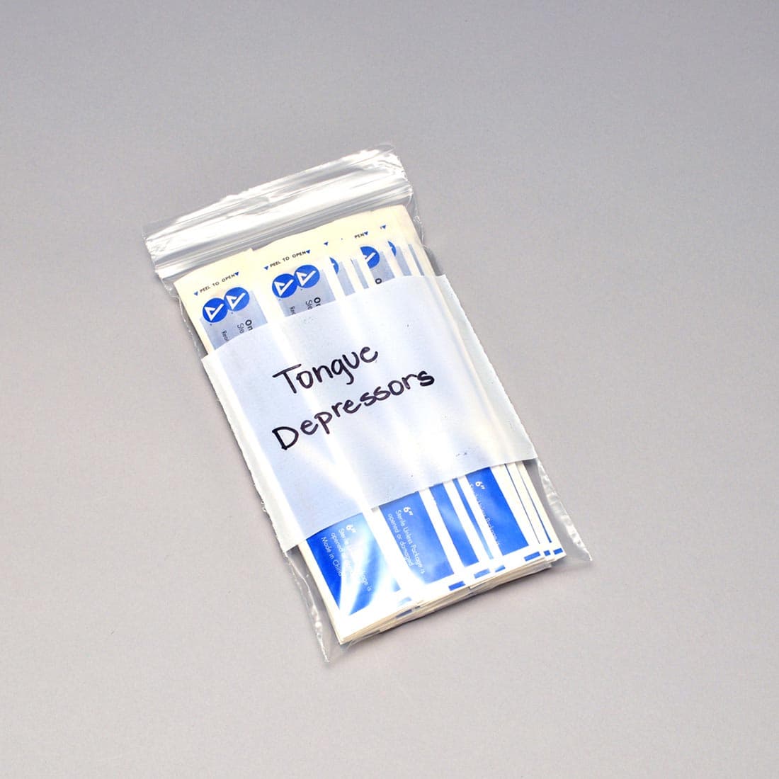Bag 4X6 IN Low-Density Polyethylene (LDPE) 4MIL Clear With Single Track Top Seal Zipper Closure Write-On Block 1000/Case