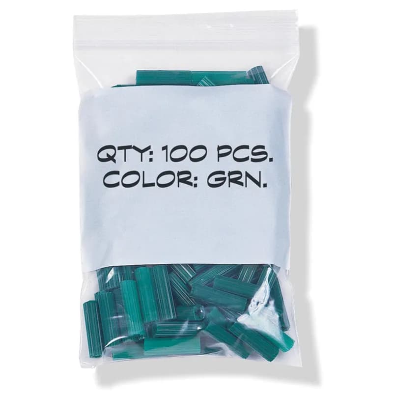 Bag 6X9 IN Low-Density Polyethylene (LDPE) 4MIL Clear With Single Track Top Seal Zipper Closure Write-On Block 1000/Case
