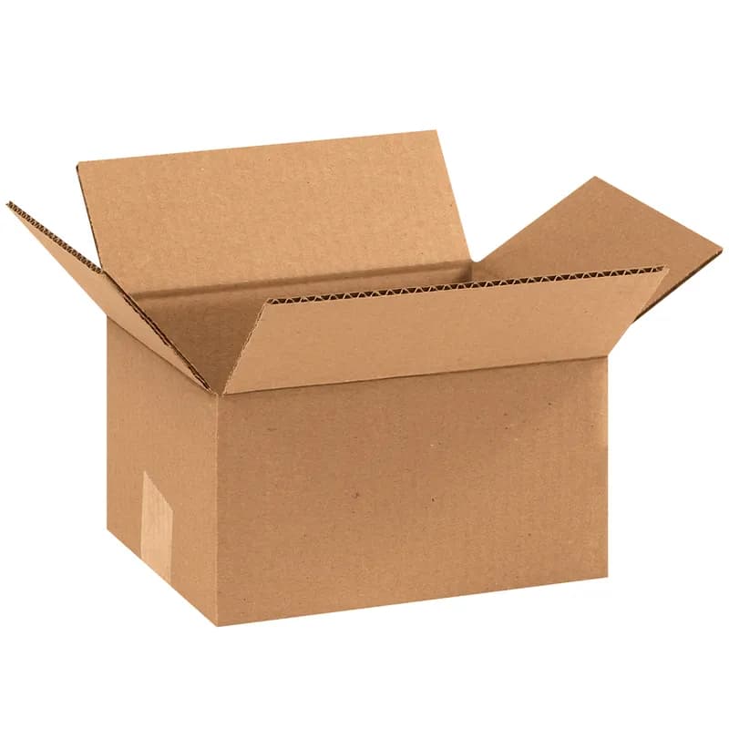 Box 9X9X6 IN Corrugated Cardboard 32ECT 25 Count/Bundle 30 Bundle/Pallet