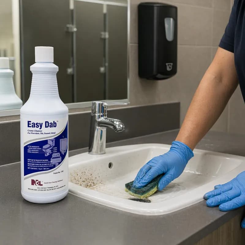 Easy Dab® Cleanser 32 FLOZ Multi Surface Cream Abrasive 12/Case