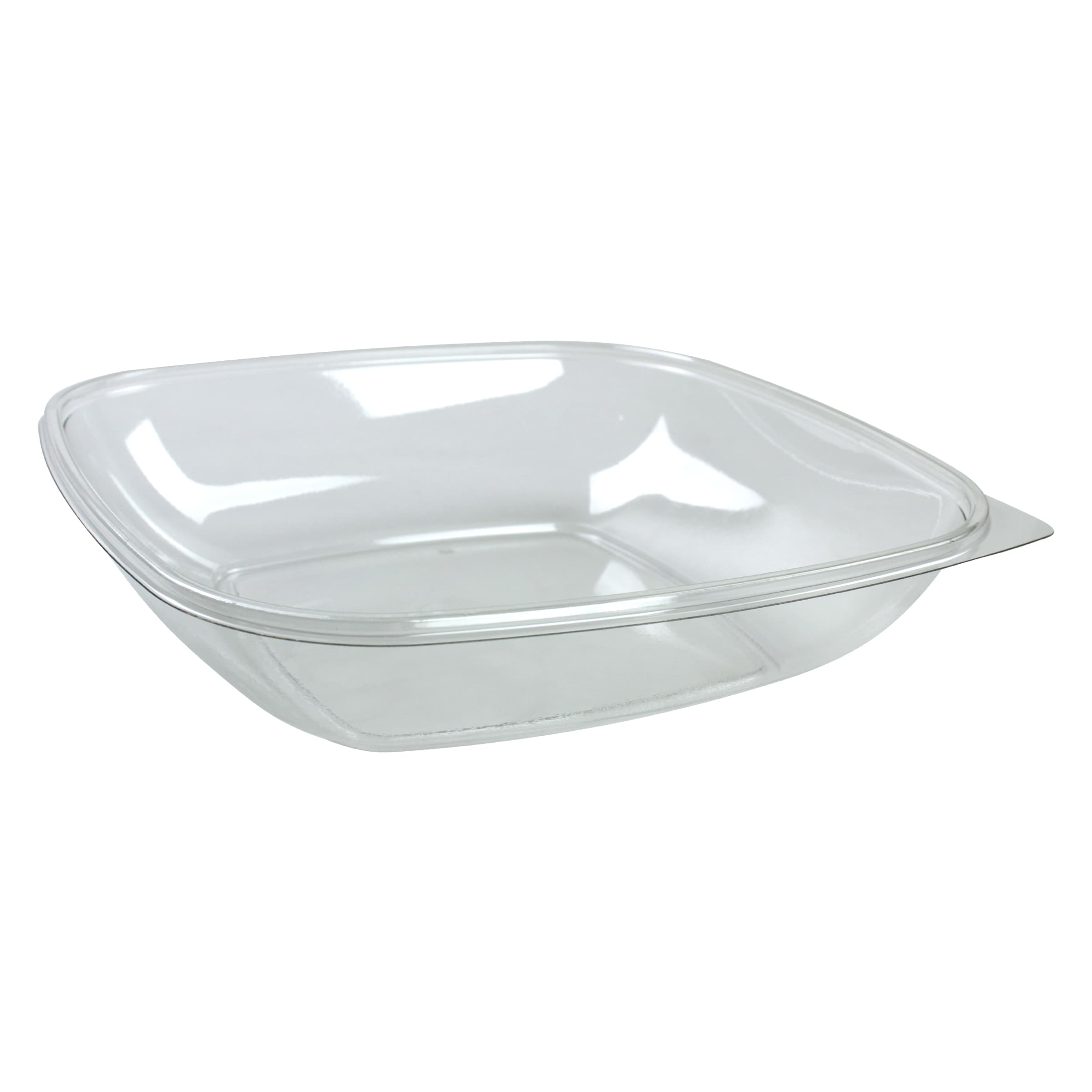 Bowl 80 OZ PET Clear Square 50/Case