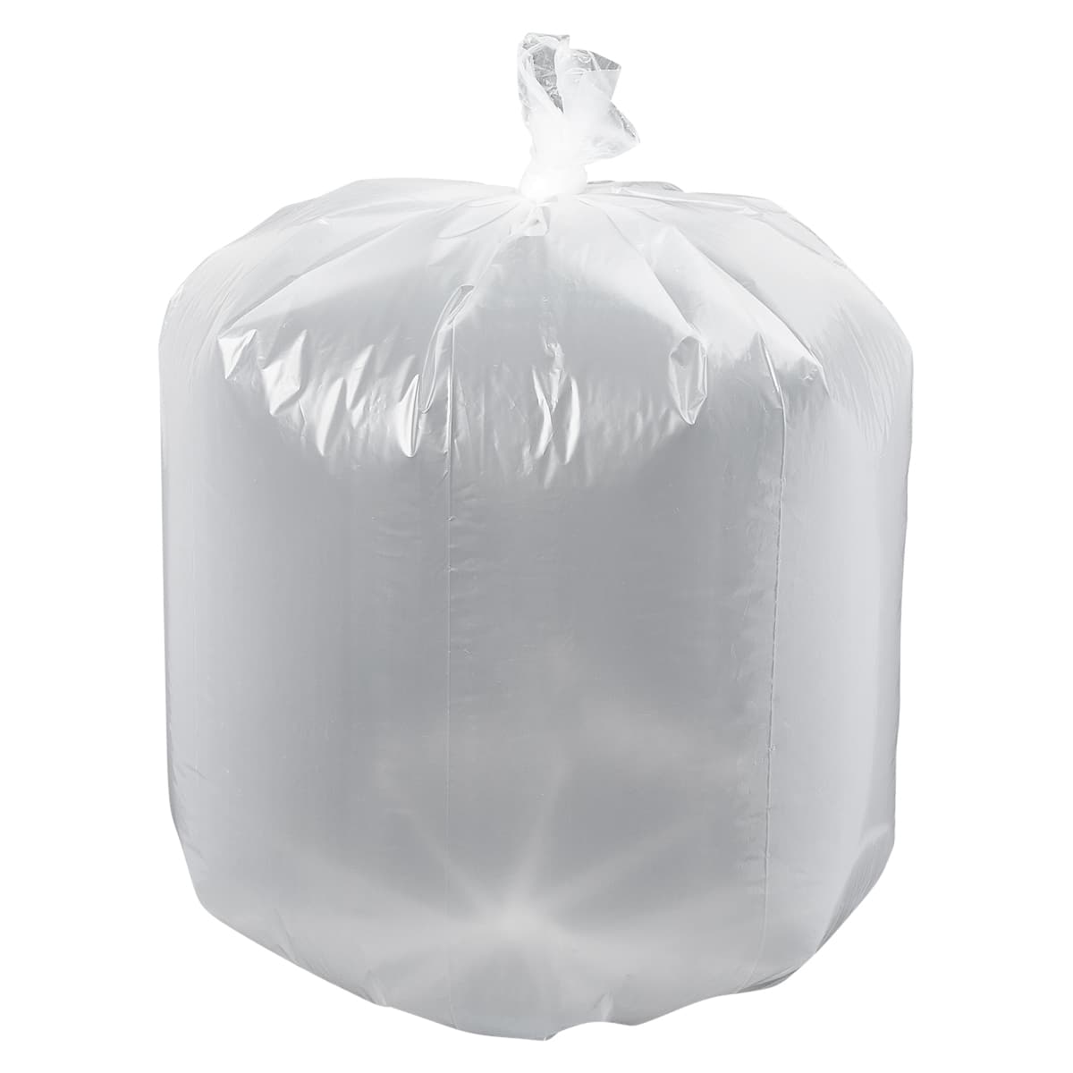 Victoria Bay Can Liner 38X58 IN 60 GAL Clear LLDPE Roll 20 Count/Roll 5 Rolls/Case 100 Count/Case