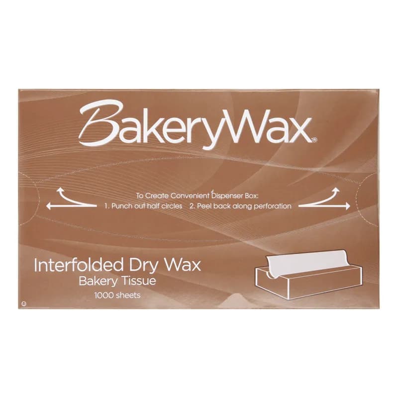 Bagcraft® Deli Sheets 10.75X10 IN Dry Wax Paper White Interfold 8000/Case