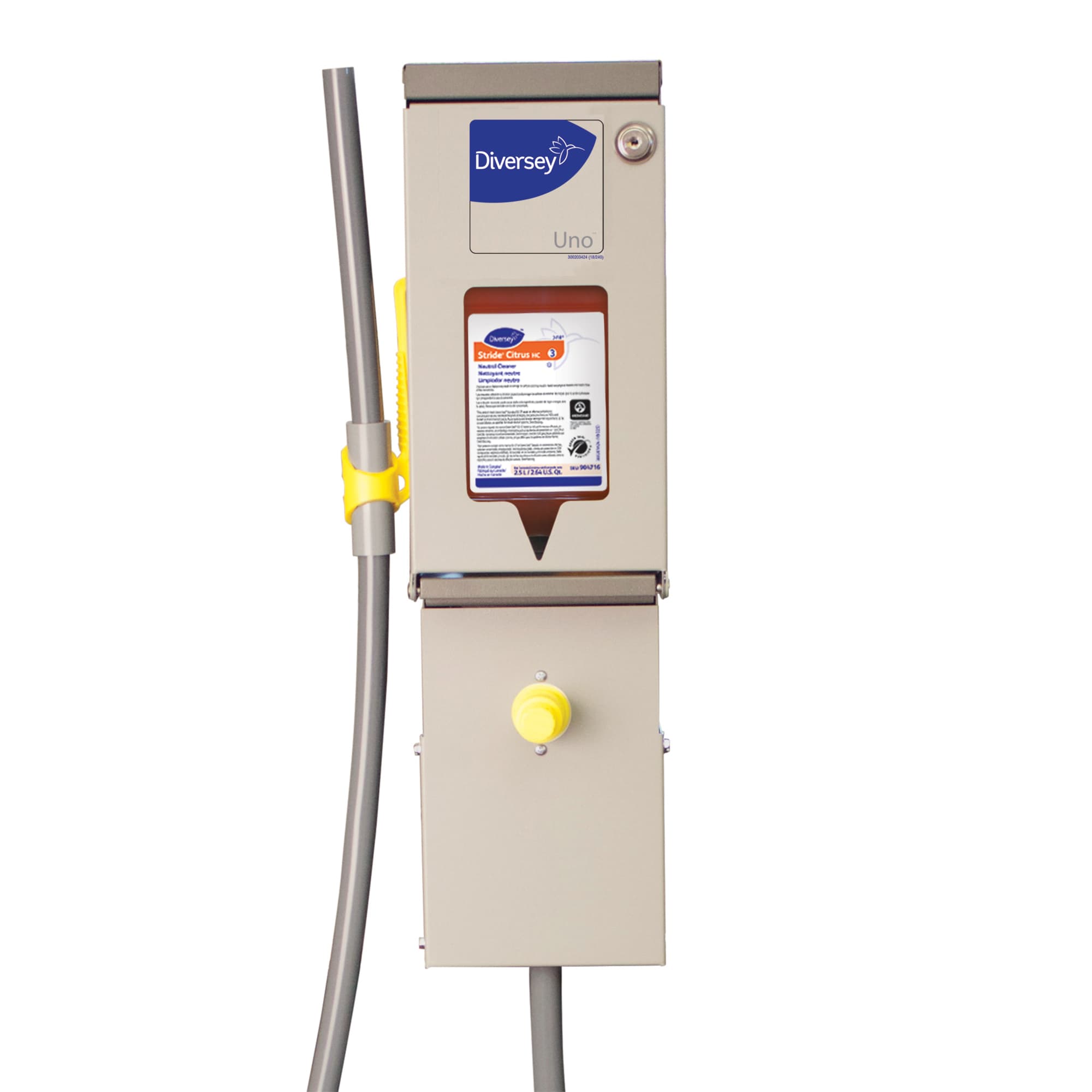 J-Fill® Uno Chemical Management System 1 Product Plastic Wall Mount, Locking 1/Each