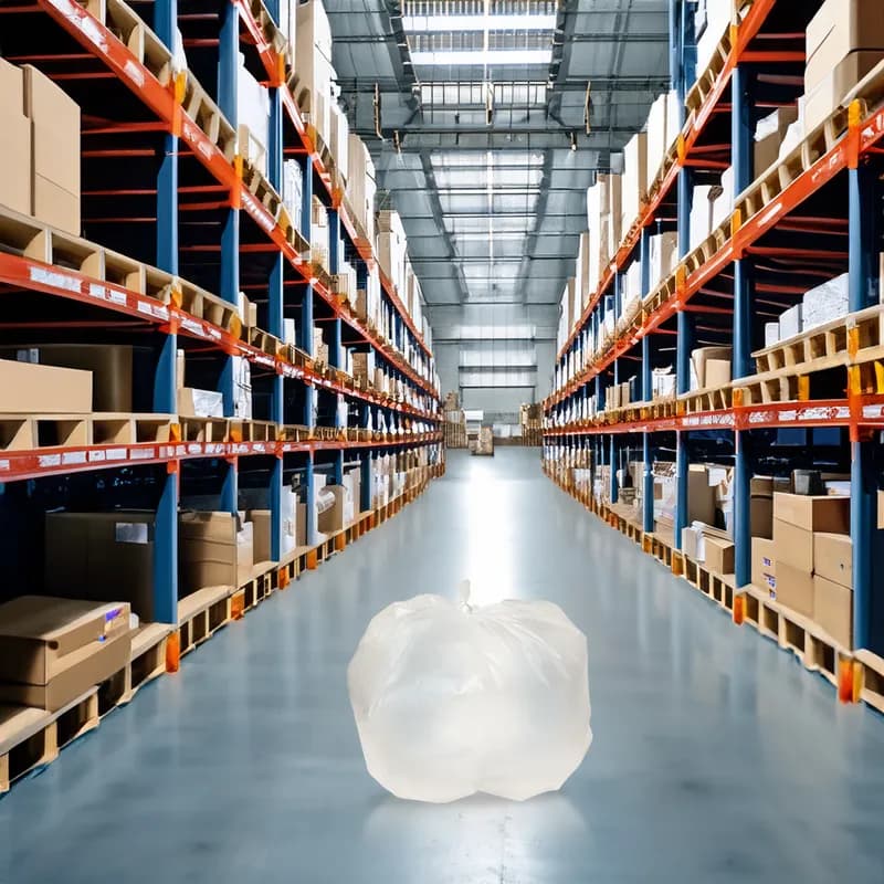 AccuFit® Can Liner 28X45 IN Clear LLDPE 1.3MIL 25 Count/Pack 8 Packs/Case 200 Count/Case
