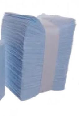 ContecClean Cleaning Wipe 12X13 IN Non-Wvn Plystr/Polypropylene Blend Blue 1/4 Fld Bnd Stckd Hydrophilic 500 Count/Case