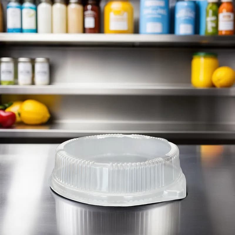 Victoria Bay Lid Dome 9 IN PET Clear For Plate 100 Count/Pack 2 Packs/Case 200 Count/Case