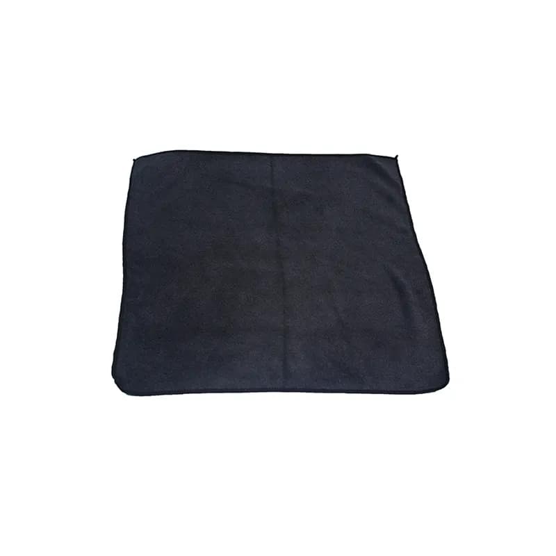 Impact® Cleaning Cloth 16X16 IN Microfiber Black Premium 12 Count/Bag 15 Bags/Case