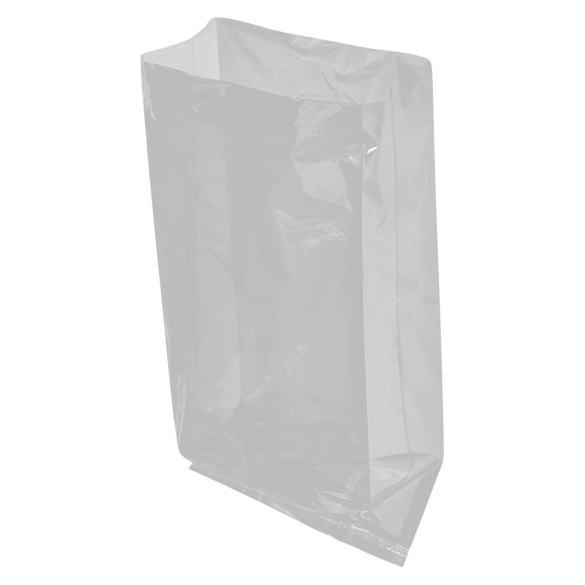 Victoria Bay Poly Bag 4X2X8 IN Clear LDPE 0.7MIL 1000/Case