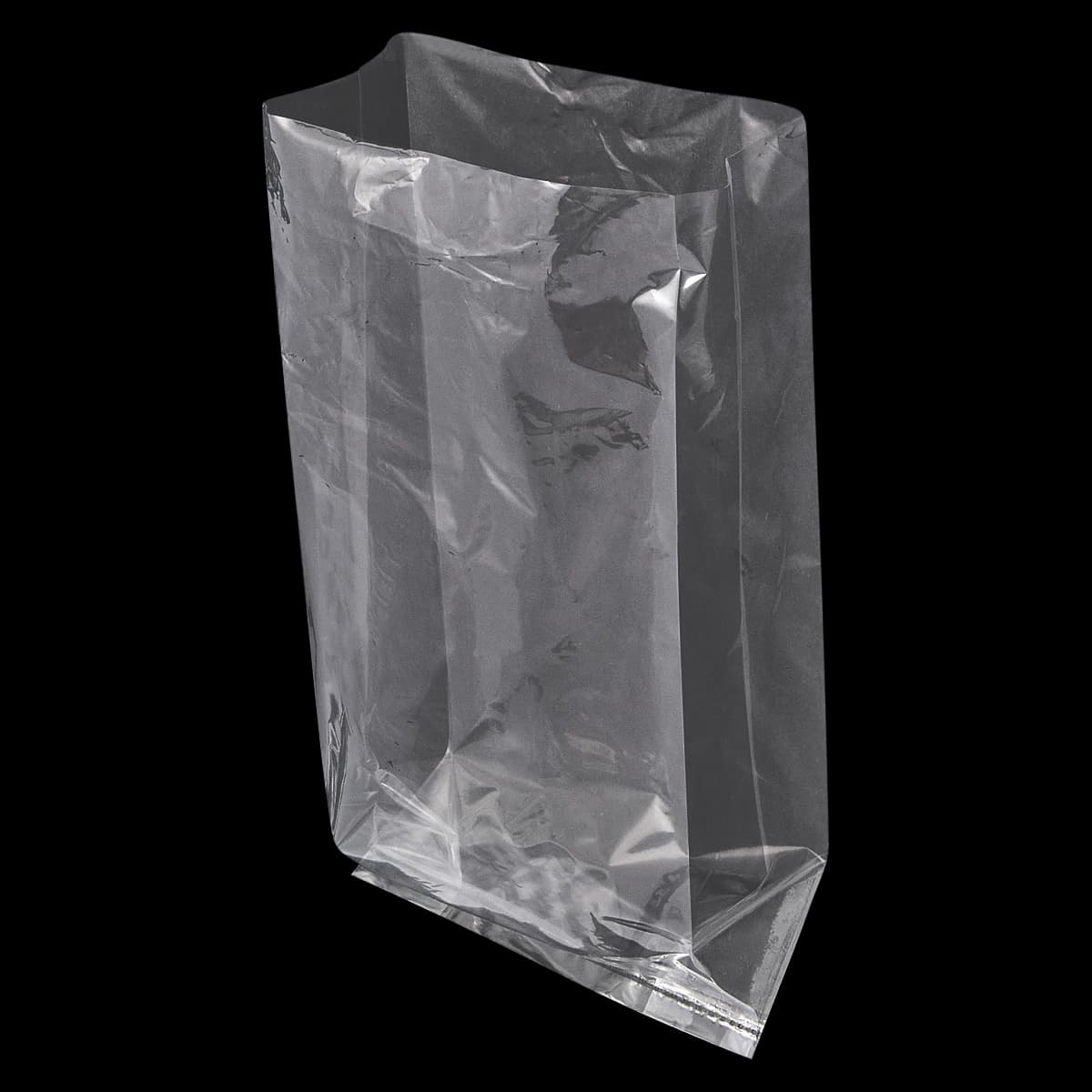 Victoria Bay Poly Bag 4X2X8 IN Clear LDPE 0.7MIL 1000/Case
