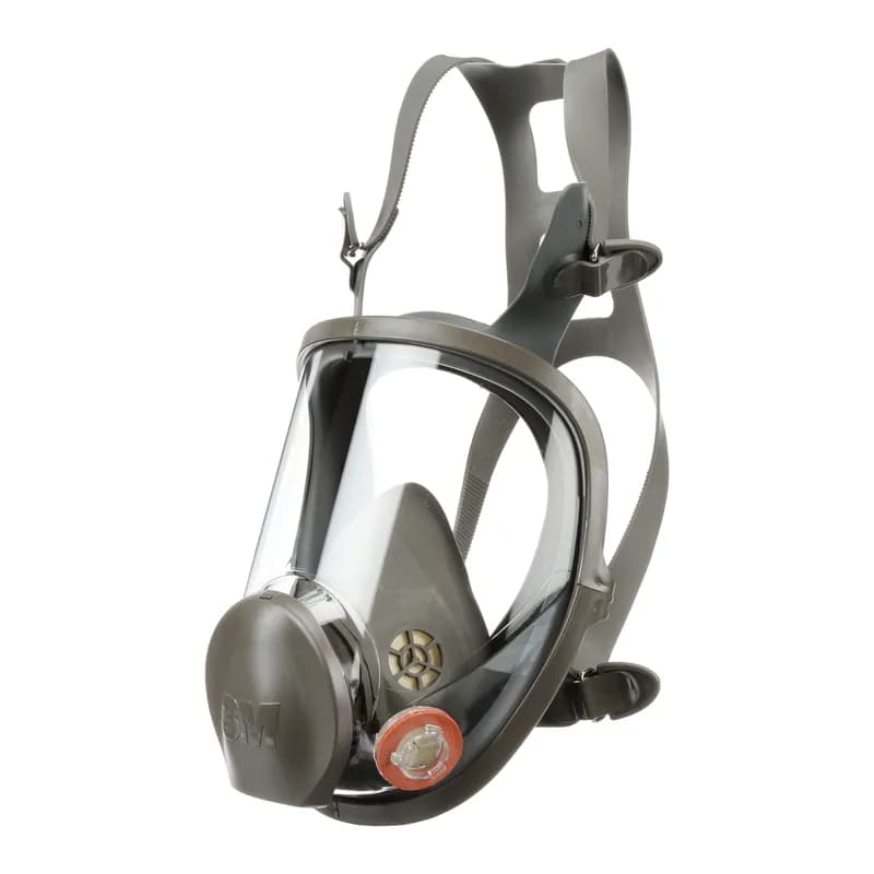 3M™ 6900 Respirator Large (LG) Gray Silicone Reusable Full Length 4/Case