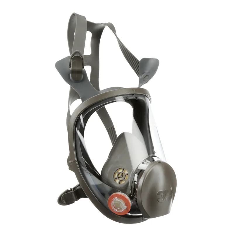 3M™ 6900 Respirator Large (LG) Gray Silicone Reusable Full Length 4/Case