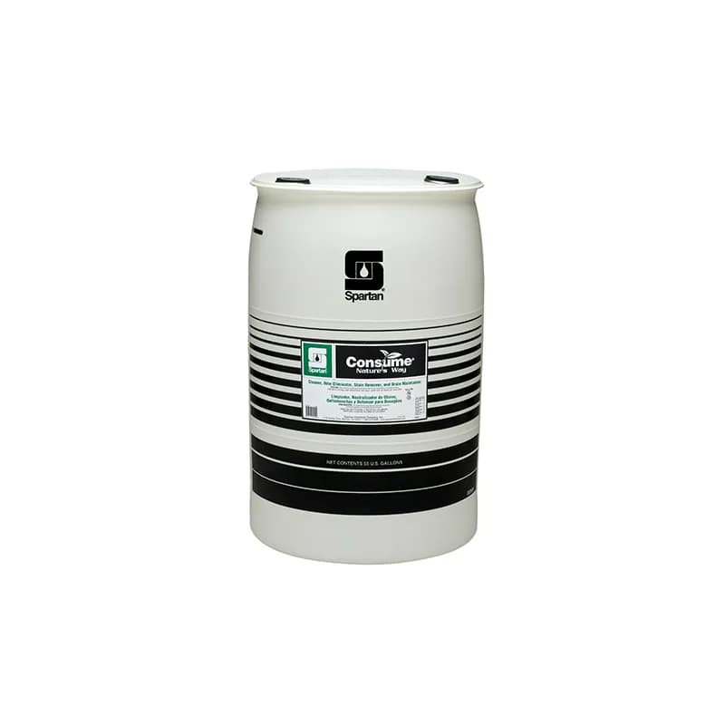 Consume® Vanilla Enzyme Cleaner Digestant Deodorizer 55 GAL Alkaline Bacteria Fortified 1/Drum