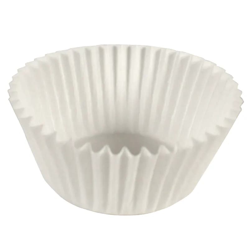 Baking Cup 3.5X6 IN White Greaseproof 600 Count/Pack 10 Packs/Case 6000 Count/Case