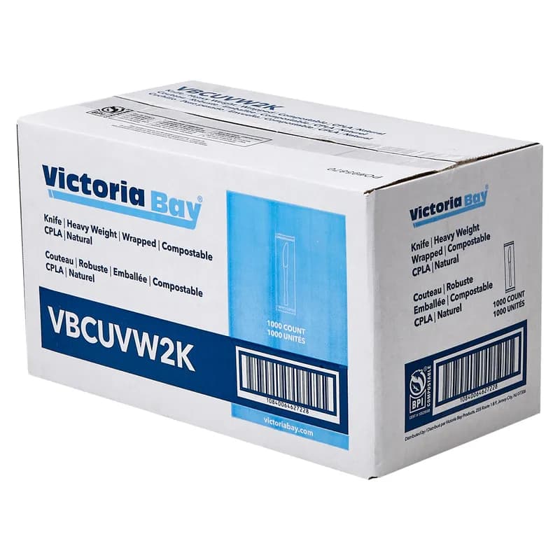 Victoria Bay Knife CPLA Natural Heavyweight Wrapped 6.2GM 1000/Case