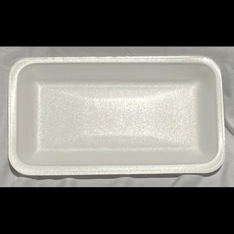10P Tray 10.75X5.625X1.1875 IN Polystyrene Foam White 400/Case