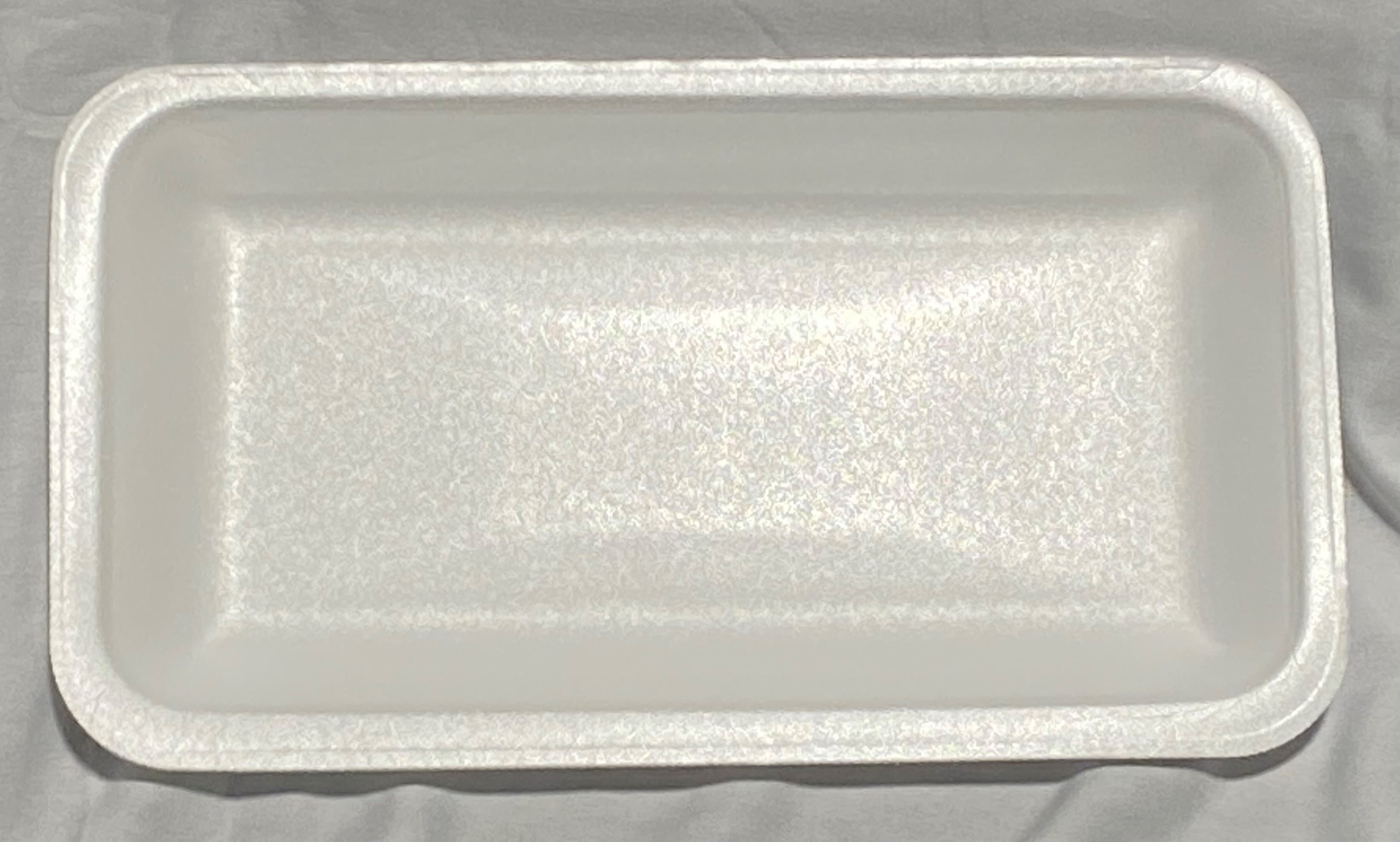 10P Tray 10.75X5.625X1.1875 IN Polystyrene Foam White 400/Case