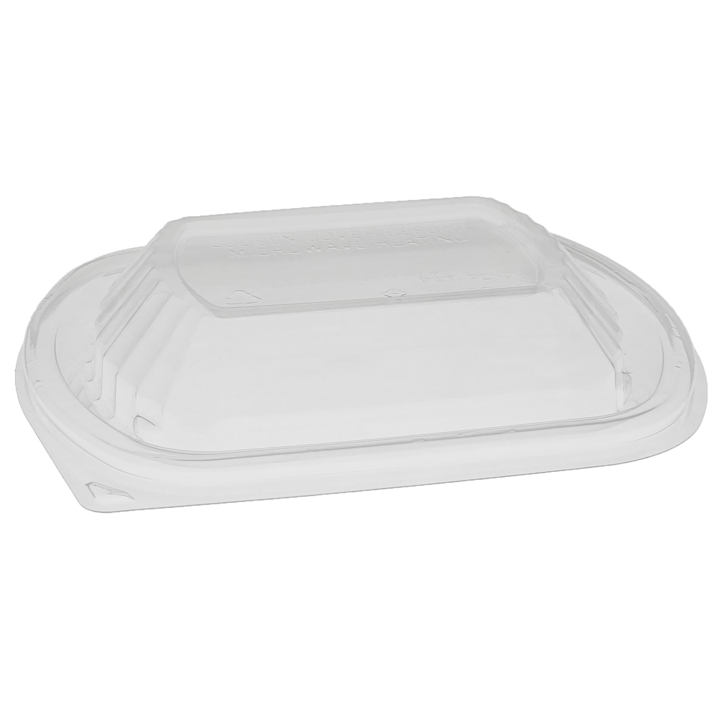 Lid Dome 6.125X4.875X1 IN OPS Clear Oval For Container 232/Case