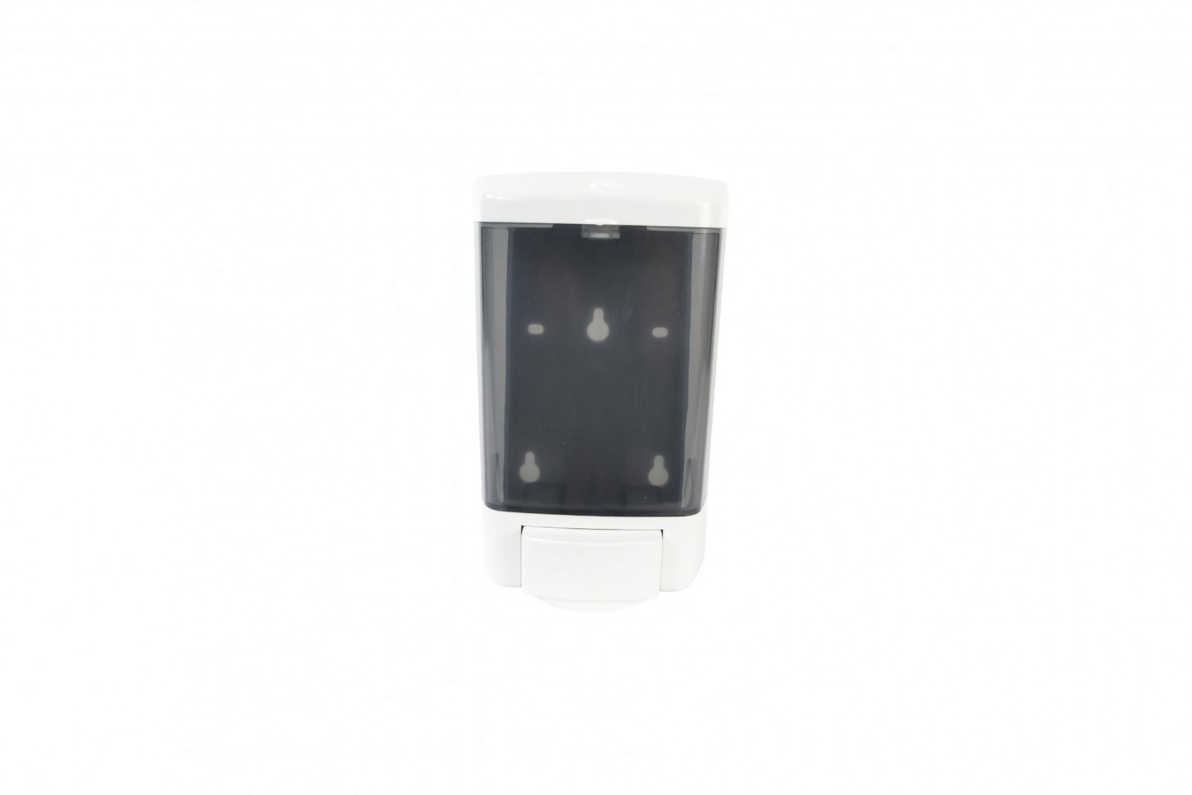 Soap Dispenser 42-1.25 OZ White Gray Push Style Bulk Fill 1/Each