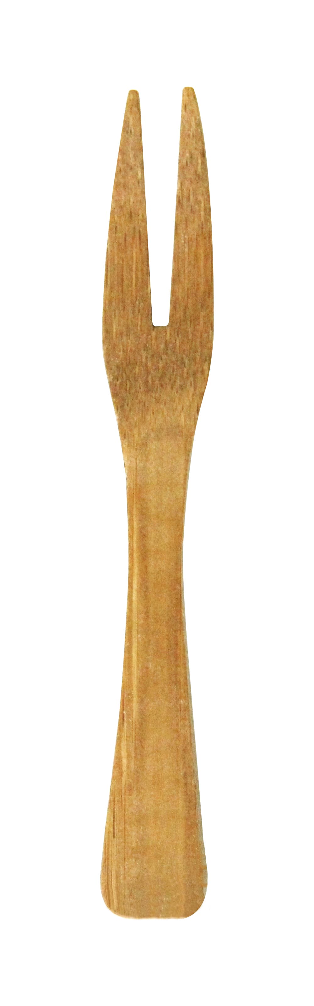 Tasting Fork 3.5 IN Bamboo Natural 50 Count/Pack 10 Packs/Case 500 Count/Case