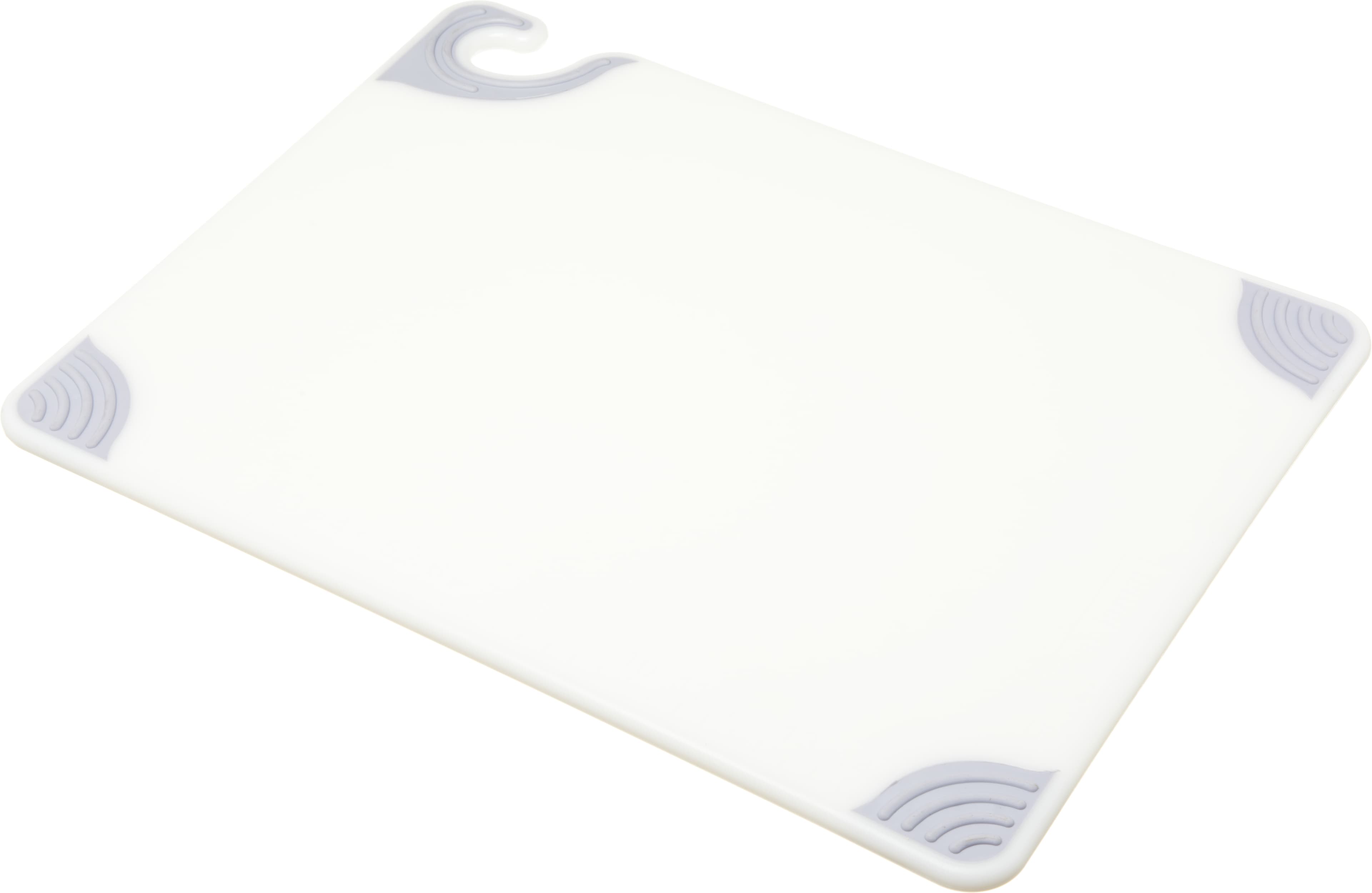 San Jamar Cutting Board 15X20X0.5 IN White 1/Each